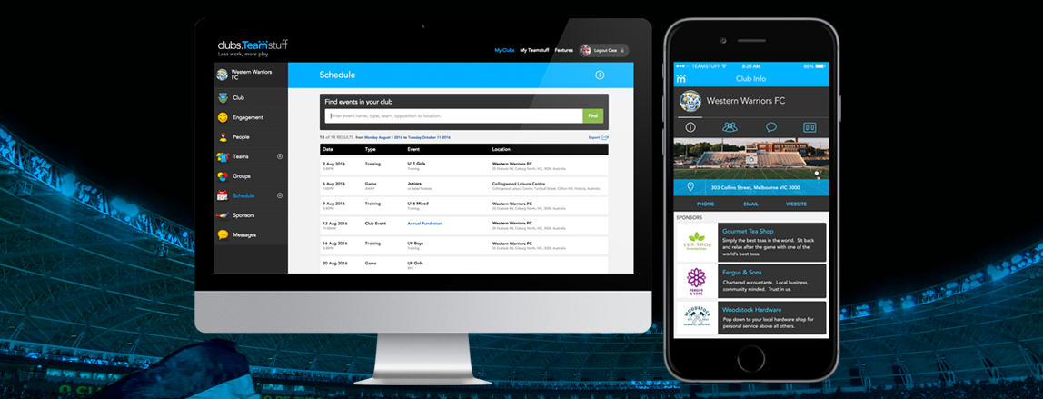 ما الفائدة التي يقدمها البرنامج للنوادي الرياضية؟