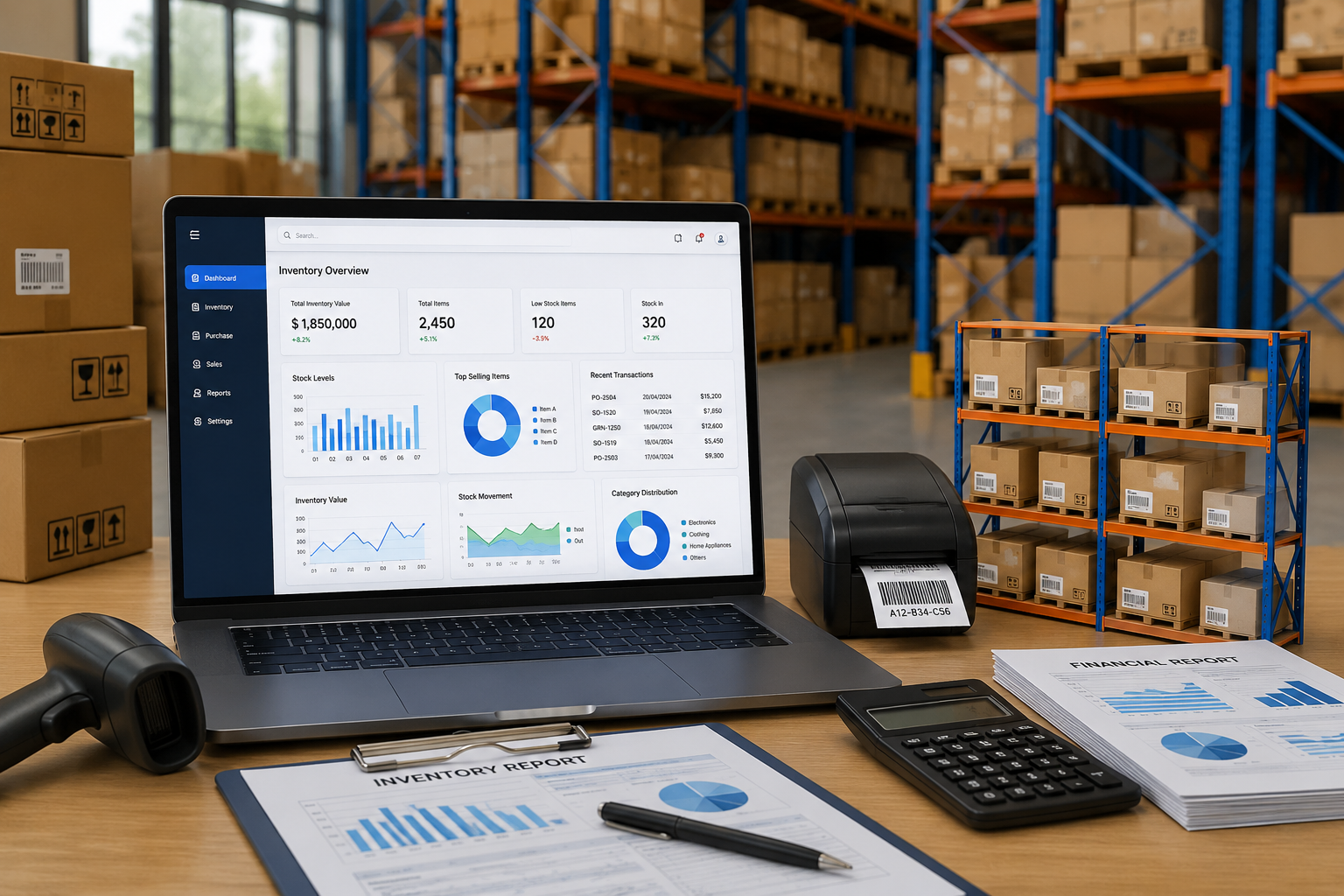 The Role of Warehouse Accounting Software in Inventory and Financial Management – Fekrait Software