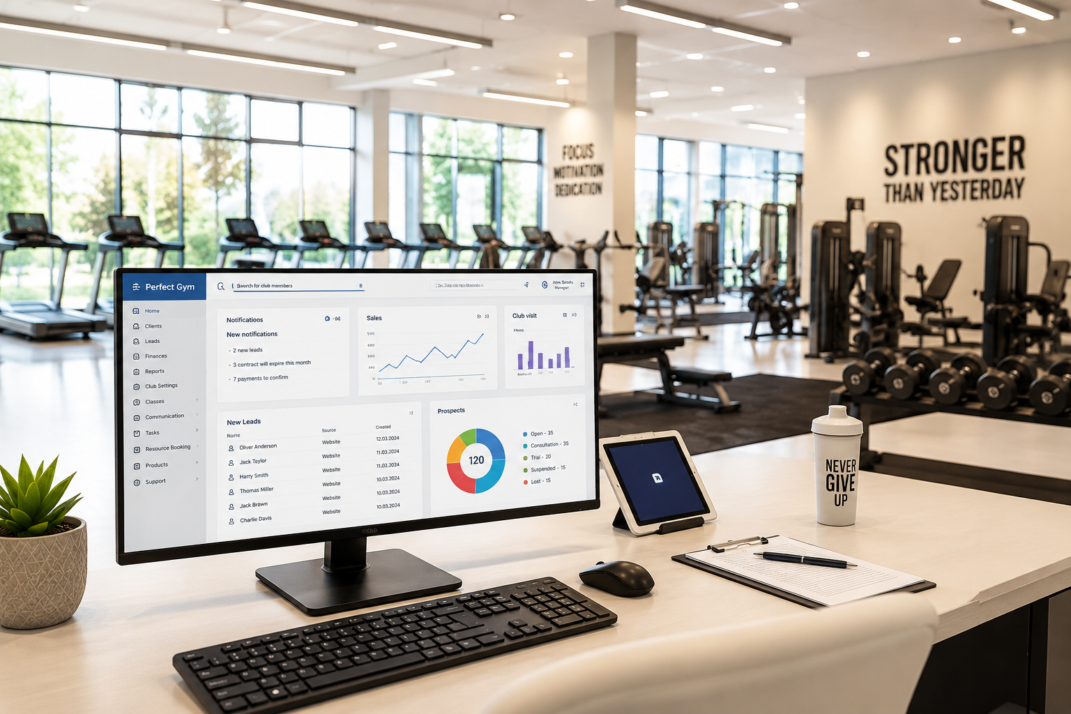 5 Strategic Steps to Develop a Sports Club Using a Gym Management Program - Fekrait Gym